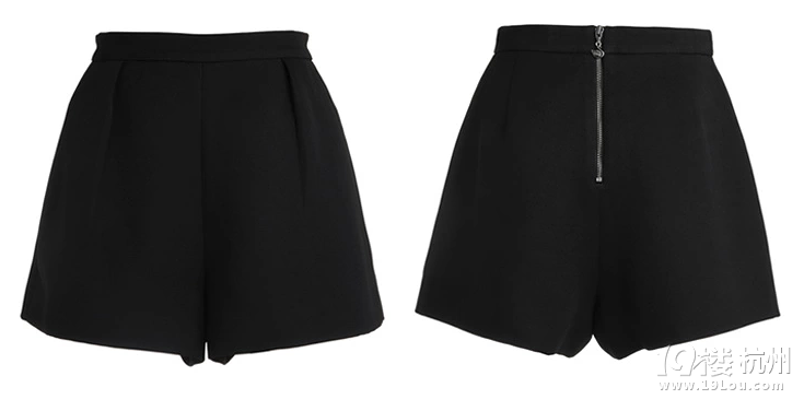 <em>Ochirly欧时力</em>百搭高腰<em>阔腿短裤</em> 修长腿型轻松