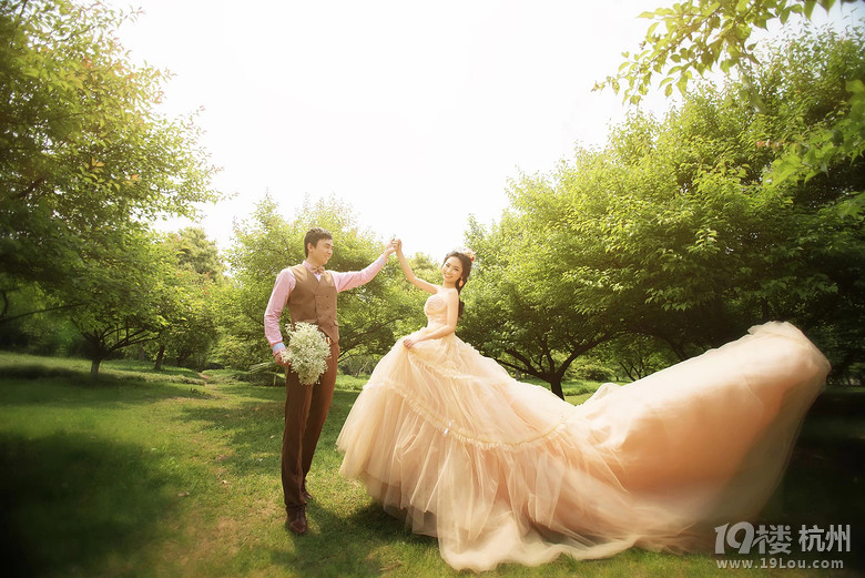 婚期临近,晒晒我的自然小清新婚纱照~~