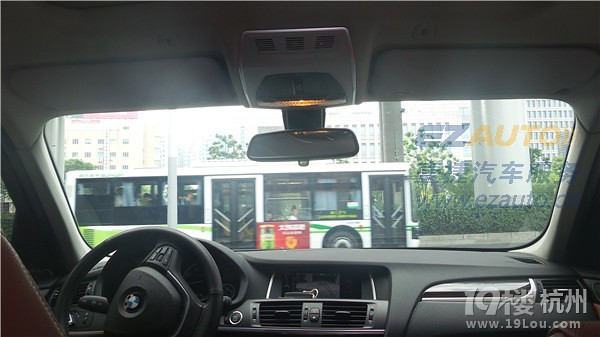 州宝马X3全车玻璃贴膜,龙膜汽车隔热防爆膜,杭