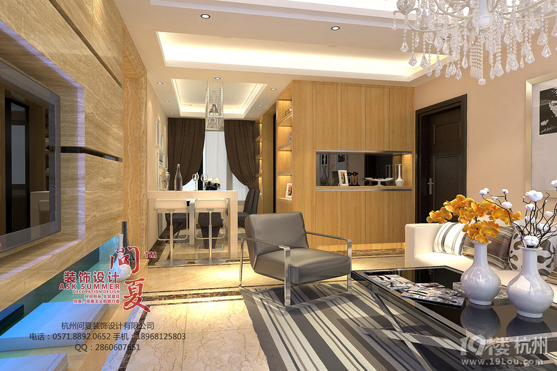 帮朋友设计的房子-景溪北苑 · 南苑-杭州19楼