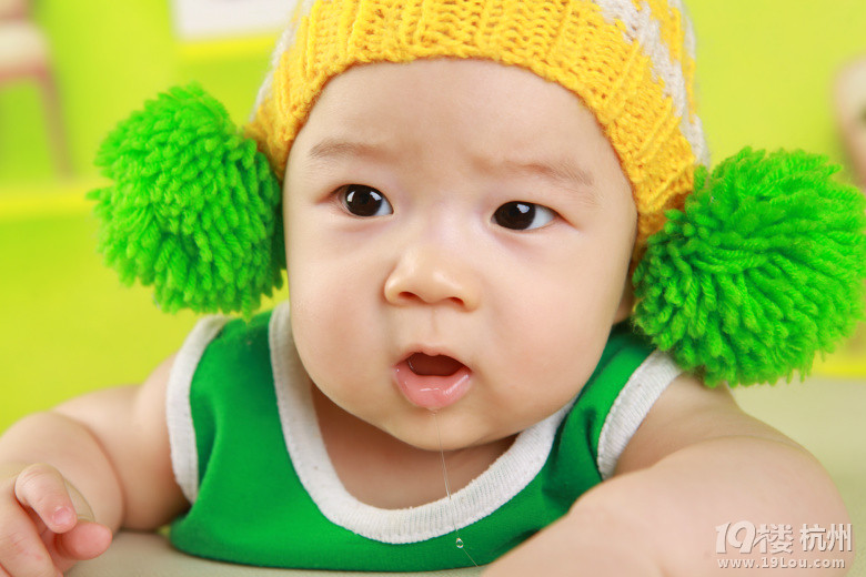家有呆萌~~小和尚半岁啦-婴儿期(1-12个月)-孩