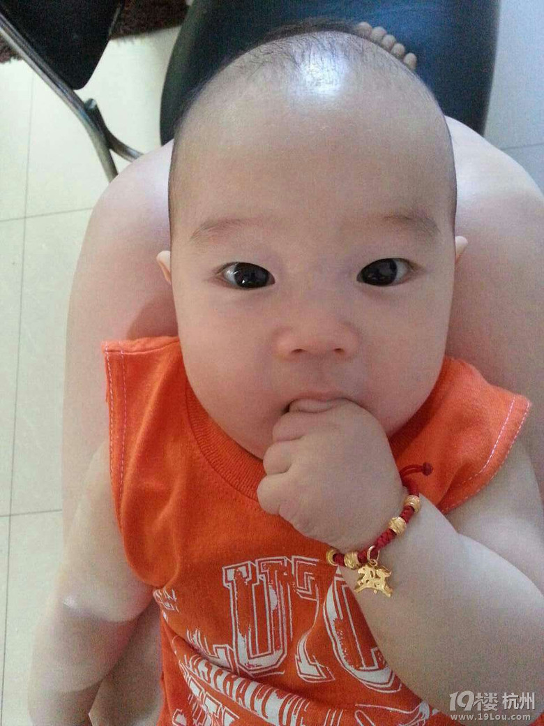 家有呆萌~~小和尚半岁啦-婴儿期(1-12个月)-孩