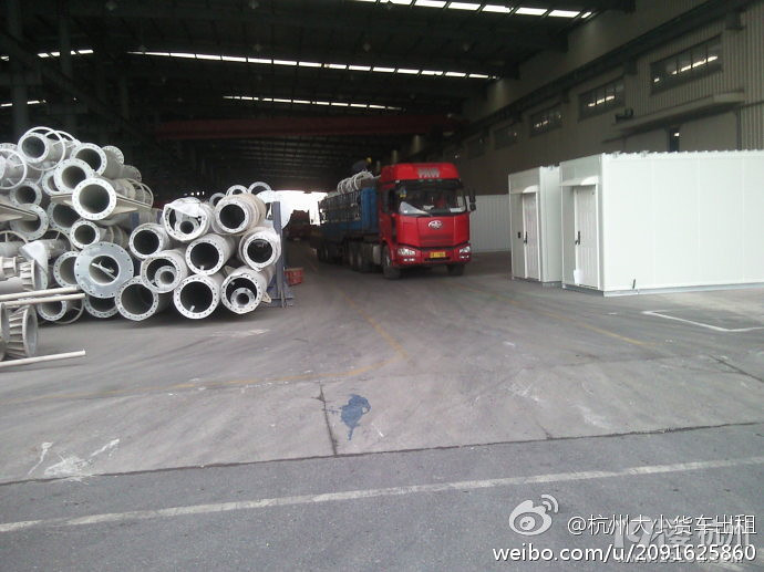 杭州6.8米9.6米货车出租运费是多少?