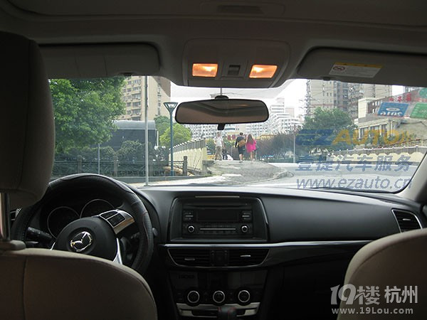 杭州马自达6全车玻璃贴膜,龙膜汽车隔热防爆膜