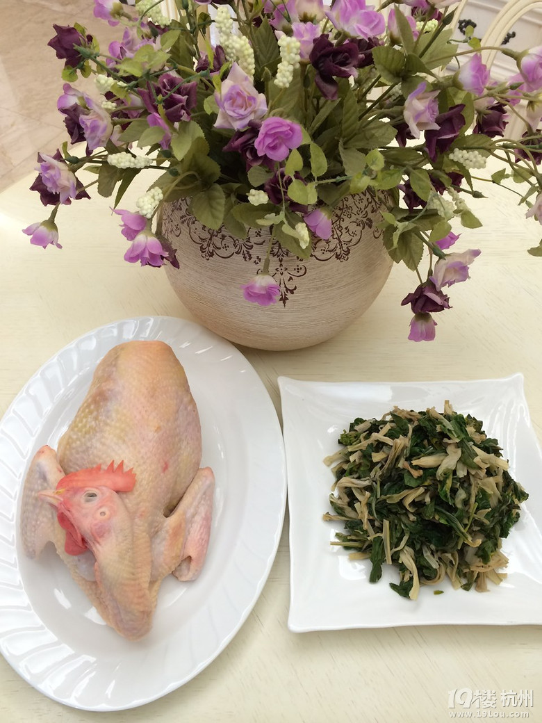 一個有故事的菜----秘制菜干烤雞