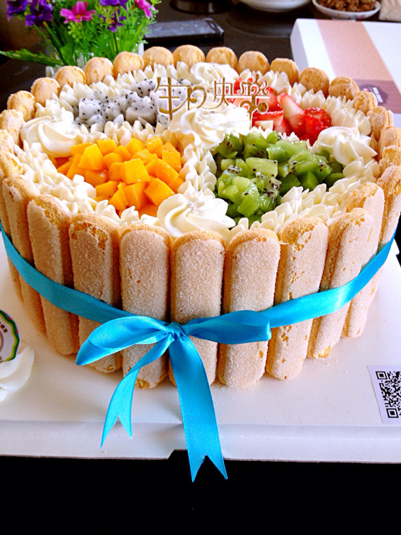 手指饼干蛋糕,很大气有没有-2015吃吃喝喝-杭