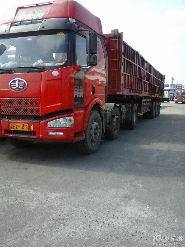 急招杭州6.8米9.6米13米货车,拉货去西安,陕西
