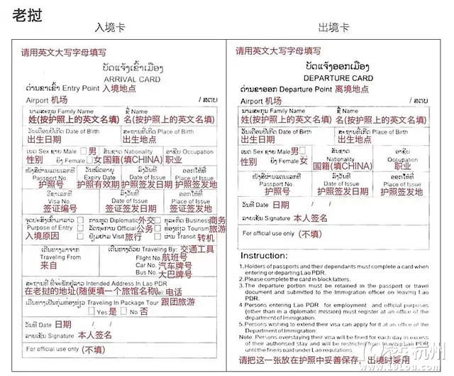 各国入境卡填写指南,太实用了必须收藏-游记攻