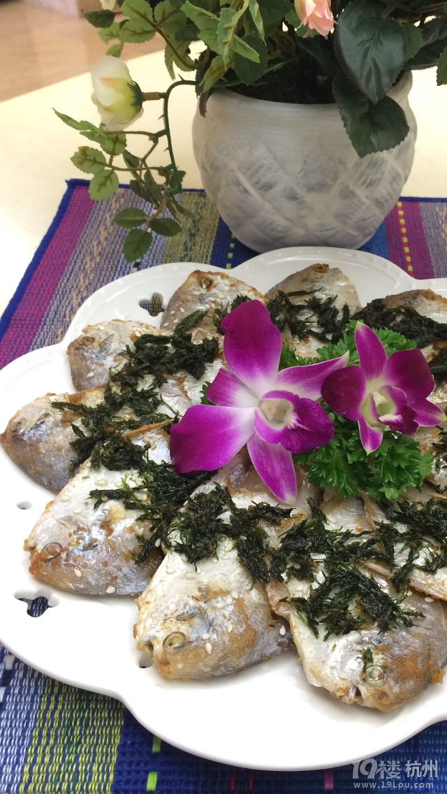 小鯧魚的新食法----苔香小鯧魚