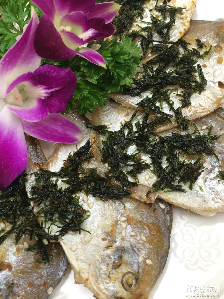小鯧魚的新食法----苔香小鯧魚