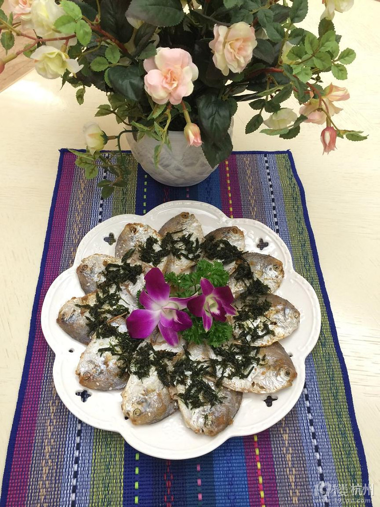 小鯧魚的新食法----苔香小鯧魚