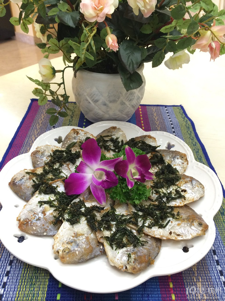 小鯧魚的新食法----苔香小鯧魚