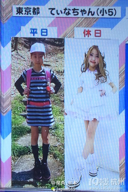 最新版小學(xué)生的潮流裝扮