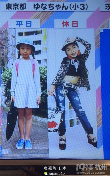 最新版小學(xué)生的潮流裝扮