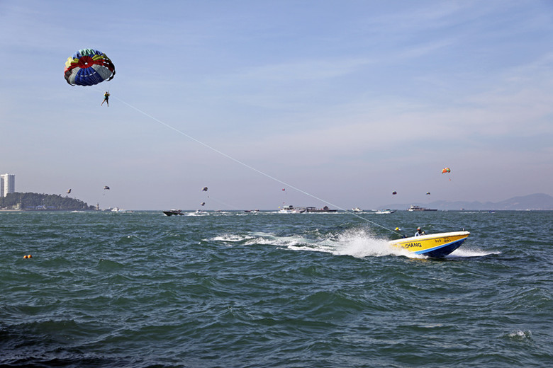 泰国金沙岛水上降落伞随拍分享-风景照-19摄区