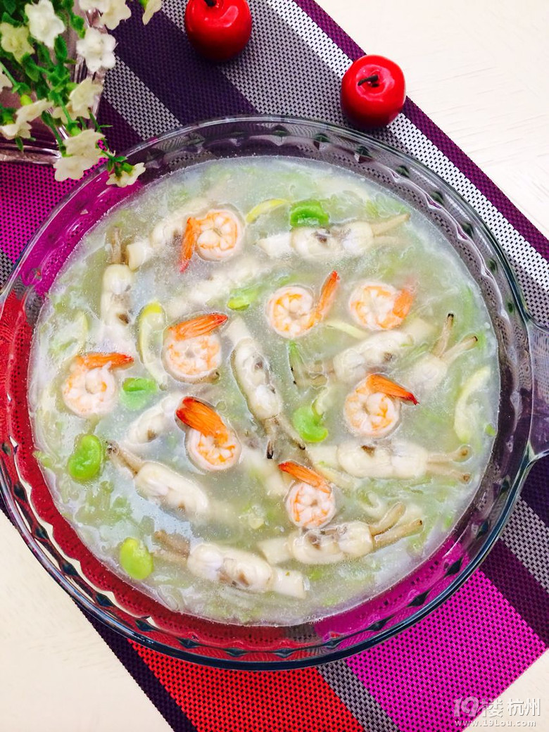 蟶子遇上夜開花，鮮得難以言語----夜開花豆瓣海鮮羮