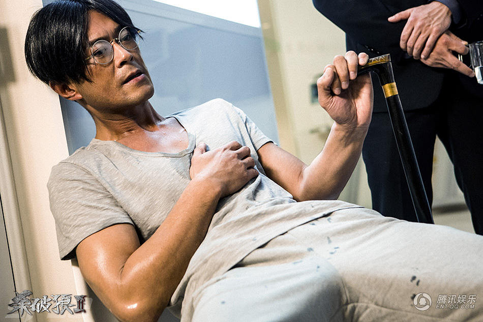 古天乐《杀破狼2》演精分 操控吴京大乱斗-影