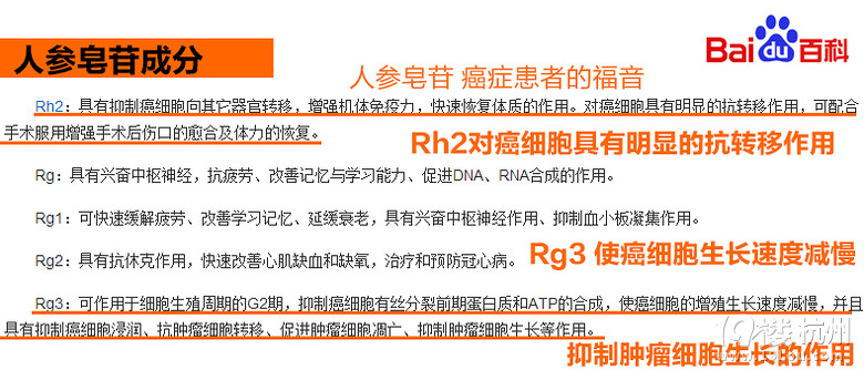 人参皂苷Rh2治疗癌症有用吗-Shopping帮-杭州