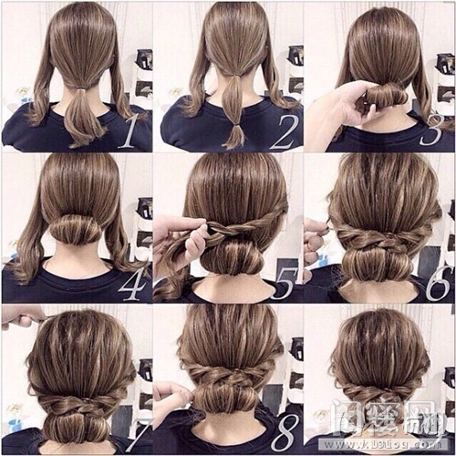 长<em>头发</em>的<em>夏天</em>最讨厌了!梳<em>起来</em>好看又<em>清爽</em>-发型