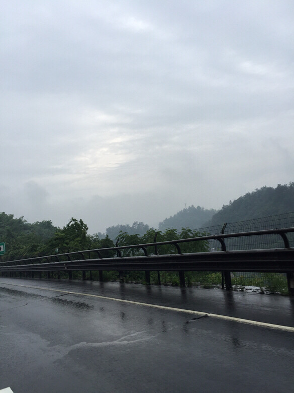 雨天的风景