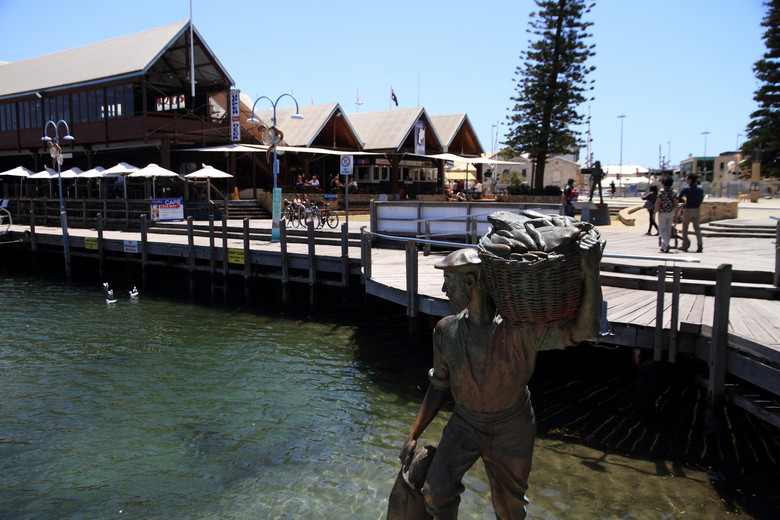 澳大利亚珀斯的弗里曼特尔港