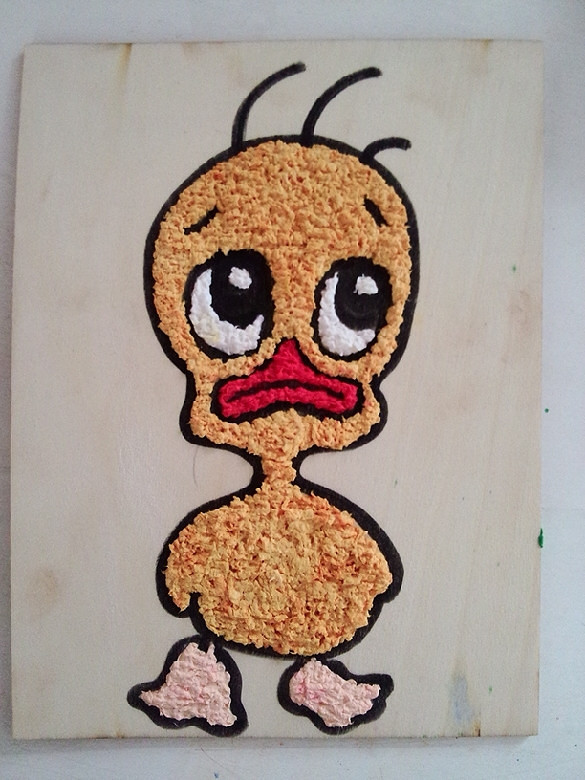 小丑鸭，哭哒哒