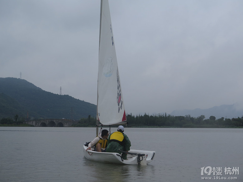 #真的没想到@杭州也有帆船可以乘风破浪啦-活