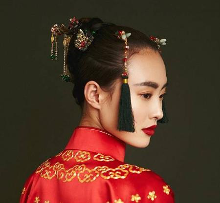 经典中式新娘妆的画法,多多了解,总是好的-谈婚