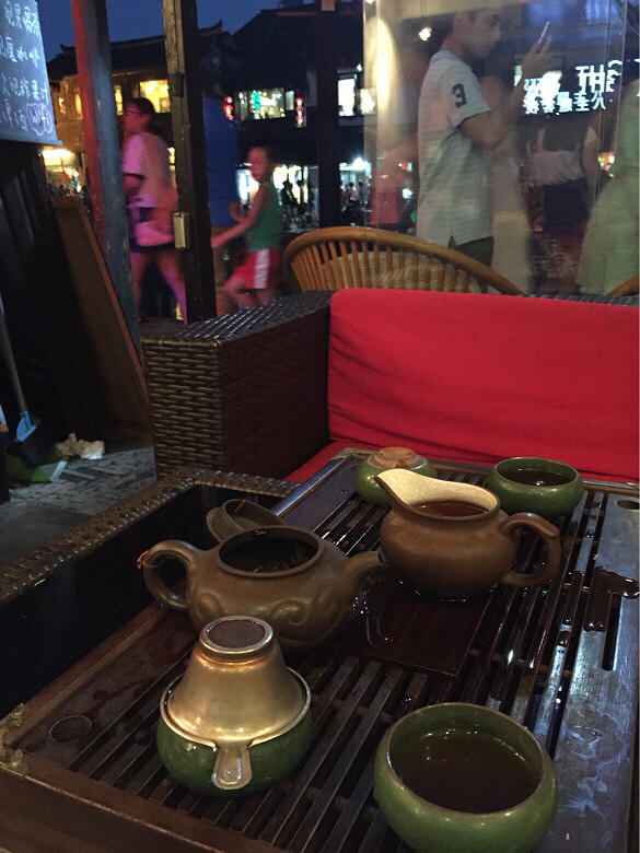 周末找个悠闲的去处喝茶-手机随手拍-杭州19楼