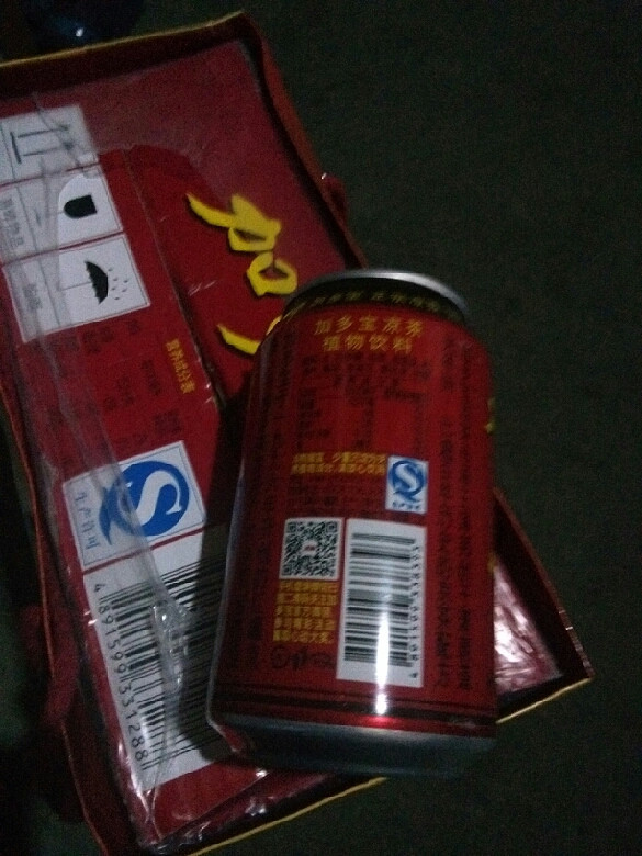 今天买到一箱红罐的加多宝不知道是-手机随手