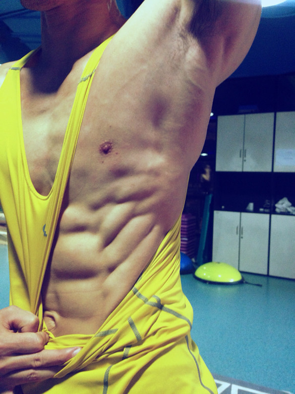 晒个鲨鱼线-手机随手拍-杭州19楼