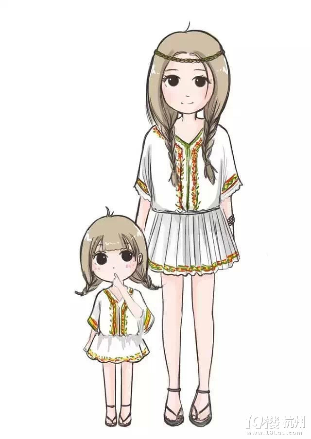 多少人因为这一组画,想要个女儿!-口水-口水乐