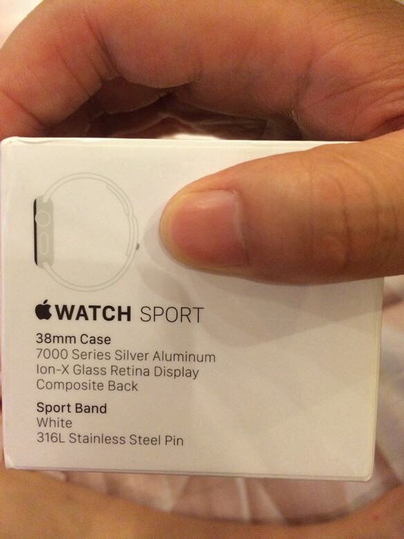 我有一个全新苹果手表,公司搞活动抽奖抽到