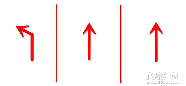 最左边的直行车道当左转车道用,左转车道却排长队,这个不管?