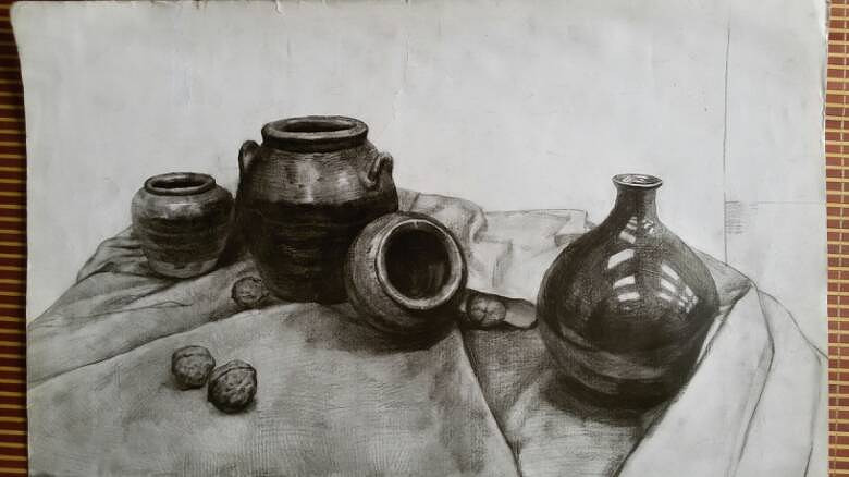 一对一美术家教《中国美术学院》 素描色彩-找