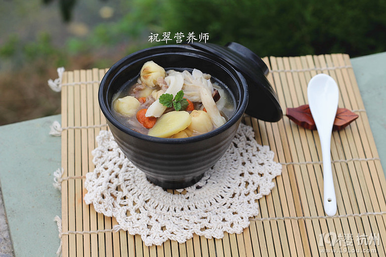 薇昵小厨--养生汤(莲子百合猪心汤)-靓汤-19楼私