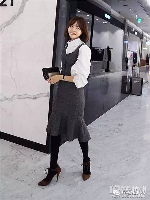 打底衫搭配 | 小高领打底衫,会搭配的女生都这么