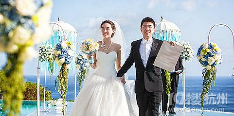 非诚勿扰马伊咪巴厘岛结婚照全集,新郎不是牵