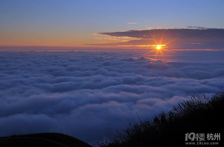 周四周五有没有一起去武功山看云海的?-风景照