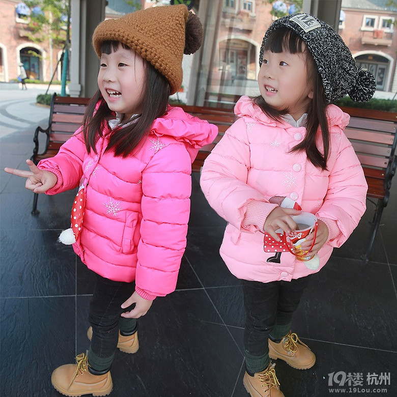 女童装冬装韩版加厚儿童棉衣外套女宝宝冬季棉