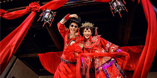 【拍中式婚纱照注意事项】中式婚纱照特点解析