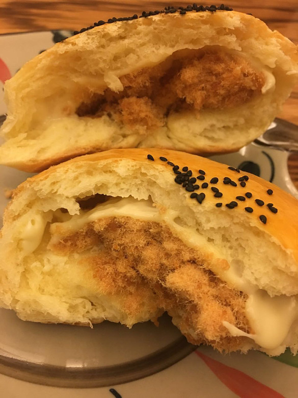 【楚家私房菜】系列之一百叁拾柒：肉松面包