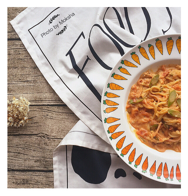 D621番茄芦笋鸡蛋面