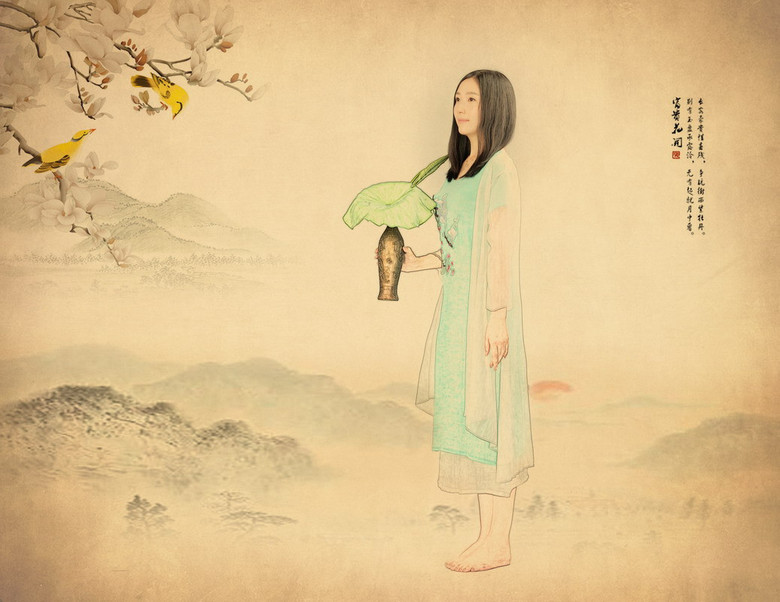 古風(fēng)人像---章小霞