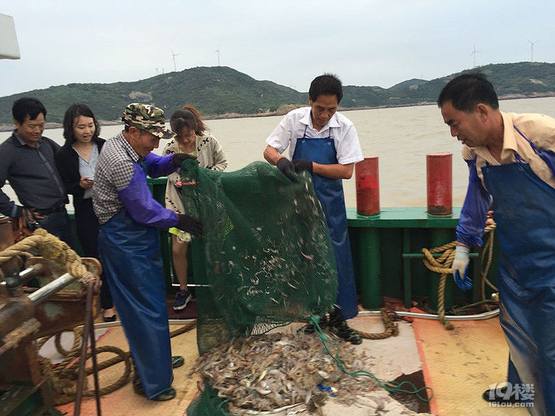 象山石浦 豪華游艇出海拖網(wǎng)捕魚！