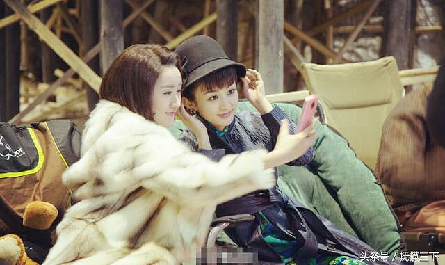 孙俪师妹丫头和赵丽颖同框,一个清新脱俗,一个