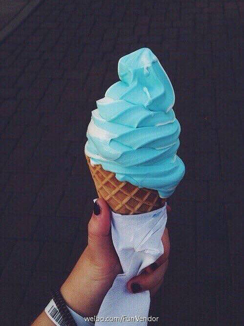Blue Ice Creams