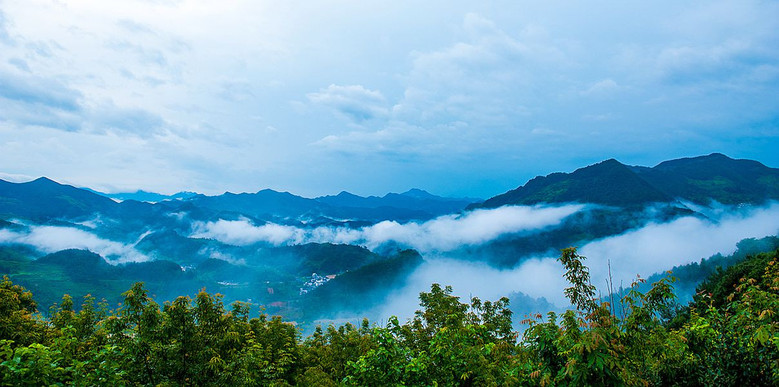 【中秋情懷】歙縣坡山天然氧吧