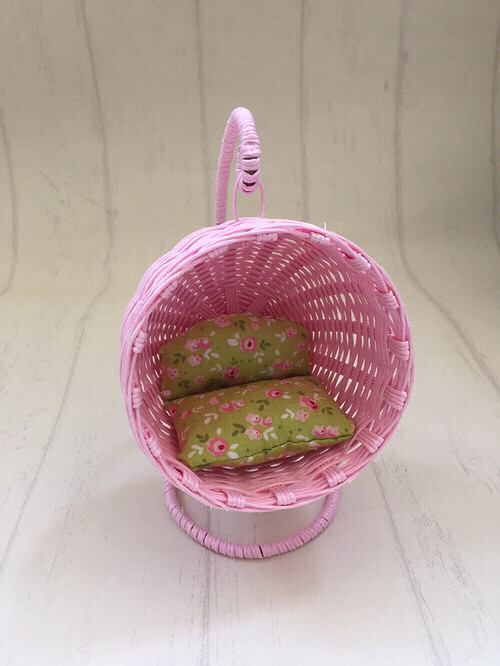 【糖果儿手作】纸藤编织-吊椅