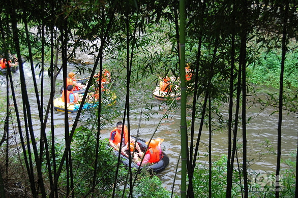 棠云西江漂流攻略 山水畫中的漂流